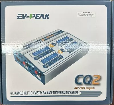 EV-Peak CQ2 50Wx4 AC/DC Quad Output LiPo Charger • $130