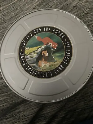 $40 • Buy Disney Fossil Watch Collectors Club Series III The Fox And The Hound LE W/Pin