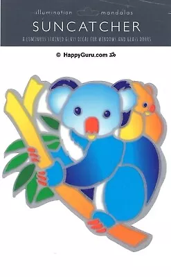  Koala Joey  Suncatcher Window Sticker Sunlight Sunseal Decal Stain Glass Effect • $8.88