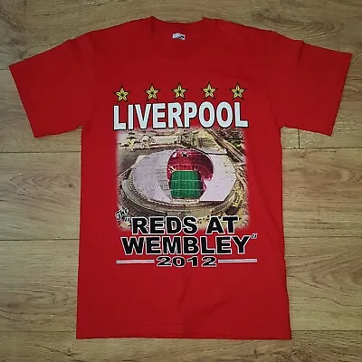 £7.99 • Buy Liverpool Football Club Vintage 2012 Carling Cup Final T-Shirt Size Small
