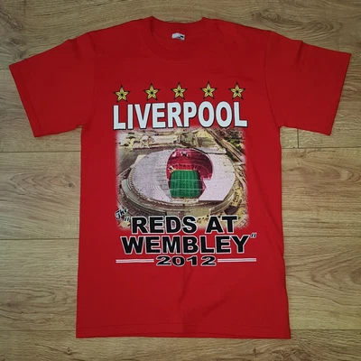 £7.99 • Buy Liverpool Football Club Vintage 2012 Carling Cup Final T-Shirt Size Small