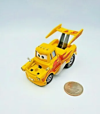 $15.79 • Buy Disney Pixar Cars Yellow Hot Rod Tow Mater Diecast Metal 1:55 - Incomplete, READ