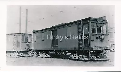 B&W Photo Eastern Michigan Railway #7763 MI Work Car MofW 1920’s • $9.99