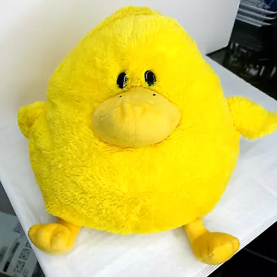 2010 Mushable Pot Bellies Yellow Duck Microbead 12  Round Plush By Jay At Play • $28.99