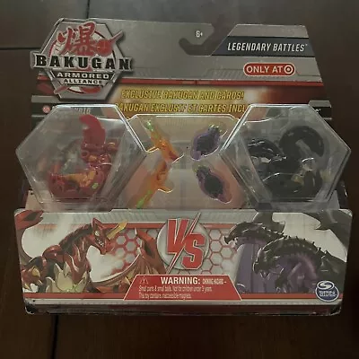 $20 • Buy NEW BAKUGAN Armored Alliance DRAGONOID VS NILLIOUS + GEAR Legendary Battles EXCL