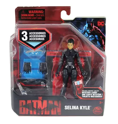 Spin Master DC The Batman Movie Selina Kyle Catwoman 4  Action Figure • $8.99
