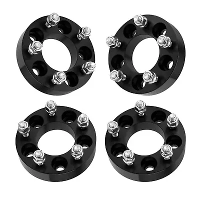 4PCS 1  5x114.3 To 5x100 Wheel Spacers Adapters 12x1.5 Studs For Hyundai Honda • $54.66