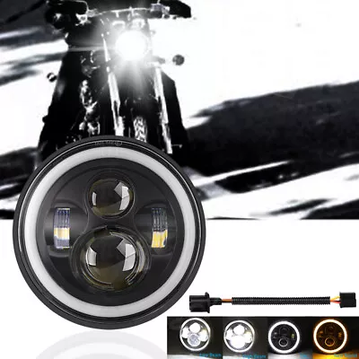 FOR Suzuki Marauder VZ 800 1600 Boulevard GSX1400 7  LED Headlight Projector DRL • $55.89