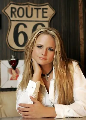 Miranda Lambert Posing IN White Shirt 8x10 PHOTO PRINT • $7.98