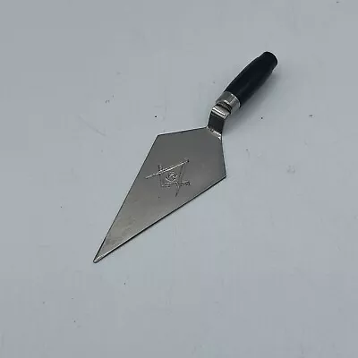 Vintage Masonic Lodge Small Mini Trowel Letter Opener Handle Bright Finish • $37.78