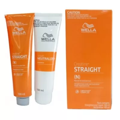 Wella Wellastrate Straightener Permanent Hair Straightening Rebonding Cream Kit • $15.45