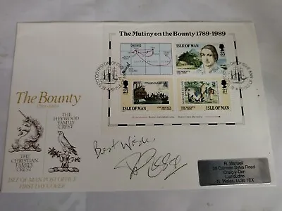 David Essex The Bounty Signed First Day Cover • £29.99