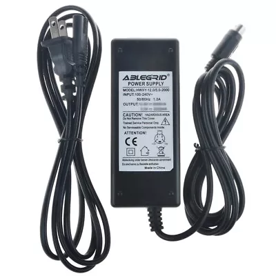 4-Pin AC Adapter For Seagate 9W6044-500 9W6044500 External HDD HD 5V 12V Power • $21.15