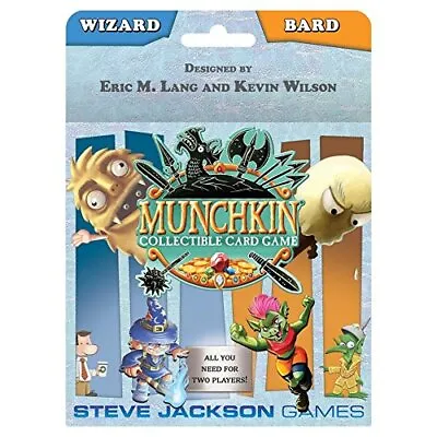 $13.47 • Buy Munchkin Collectible Card Game: Wizard/Bard Starter