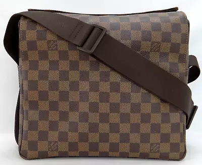 LOUIS VUITTON Shoulder Bag Damier Ebene Naviglio N45255 France 42200255700 H • £402.14