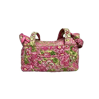 Vera Bradley Little Betsy Handbag Petal Pink  Retired Good Condition • $14