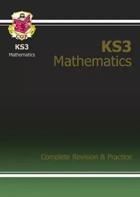 KS3 Maths Complete Revision And Practice (Complete Revision & Practice) By CGP • £3.07