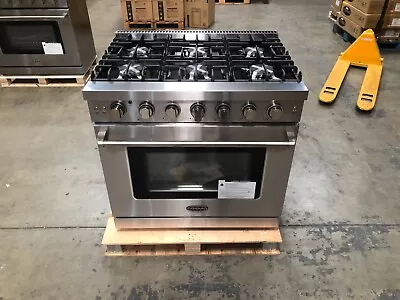 36 In. Gas Range 6 Burners Stainless Steel (OPEN BOX COSMETIC IMPERFECTIONS) • $1102.49