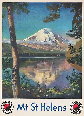 9754.Decoration Poster.Room Wall Art.Home Interior Decor.Mt.St Helens Volcano • $60