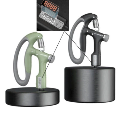 £8.99 • Buy LED Hand Grip Strengthener Counter 10-100Kg Adjustable Grip Strength Trainer