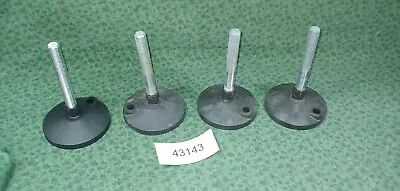 (4) Value-Guide VG-511 Leveling Pads 5/8-11 Stud - 4  Pad - 6  OAH  (43143-D3) • $45