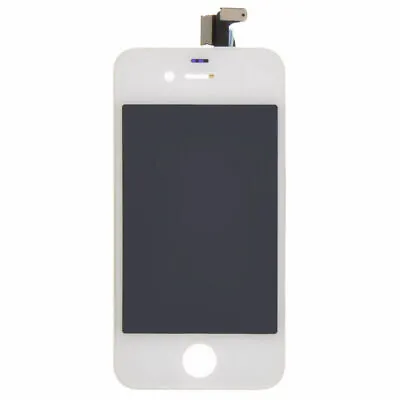 $10.94 • Buy LCD Digitizer Frame Assembly For Apple IPhone 4 GSM White Front Glass Touch Top