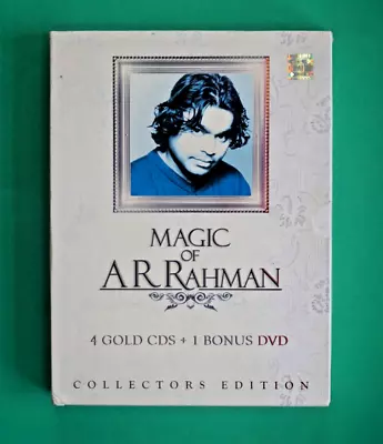 Magic Of A.r. Rahman – 4 Gold Cds Amd 1 Bonus Dvd - 2006 Collectors Edition • £20