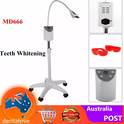 Dental Mobile LED Teeth Whitening Light Teeth Bleaching Accelerator Machine AU • $266