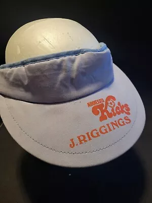 Vintage 1970s J.Riggings Minnesota  Kicks Soccer Visor - NASL Minnesota  • $19.99