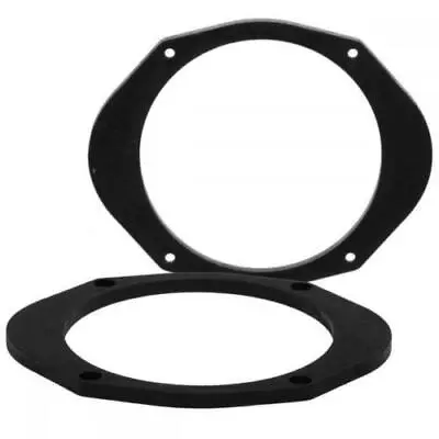 MDF Front Door 165mm 6.5  Speaker Adaptors Rings Spacers Collars For Mazda • £19.46