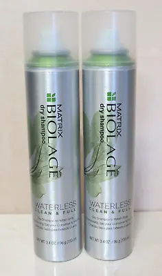 Matrix Biolage Waterless Clean & Full Dry Shampoo 3.2 Oz Lot Of 2 • $17