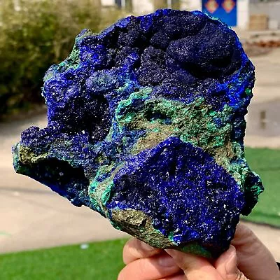 3.41LB BEST NATURAL Azurite/Malachite Crystalminerals Specimens • $0.99