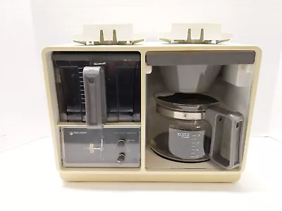 VTG Black & Decker Spacemaker Automatic Drip Coffeemaker Analogue Clock - Tested • $41.95