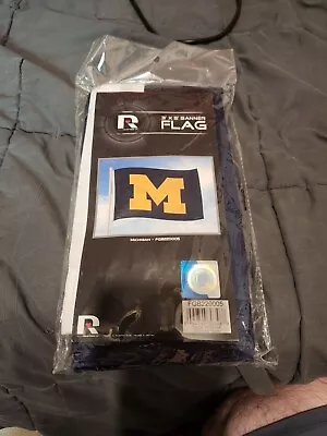 Officially Licensed NCAA Michigan Wolverines Team Logo 3' X 5' House Flag  • $5.99