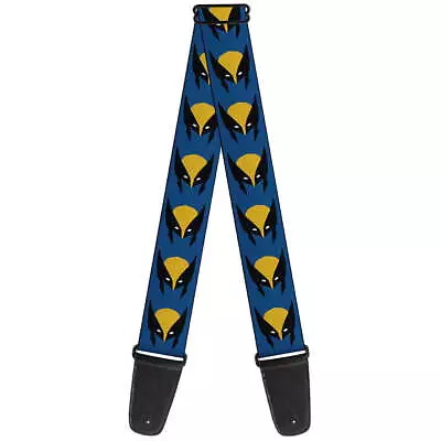 MARVEL X-MEN Guitar Strap - Wolverine Mask Icon- WXM041 • $24.85