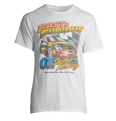 FAST & FURIOUS Movie T-Shirt 3XL Dominic Paul Walker Vin Diesel Car Racing • $19.99