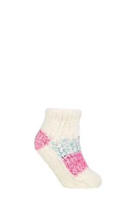 £10.99 • Buy Ladies 1 Pair Elle Sherpa Lined Slipper Socks