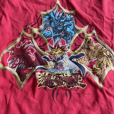 Vintage Yugioh T Shirt 1998 Men’s Small Youth XL 90s Pokémon Anime Cartoon TCG • $28.99