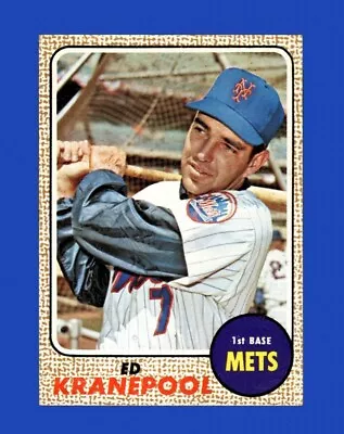 1968 Topps Set-Break # 92 Ed Kranepool NR-MINT *GMCARDS* • $0.79