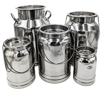 Stainless Steel Milk Can Totes • $25.86