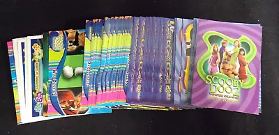 Scooby Doo 2 Monsters Unleashed Movie Cards Inkworks Complete Set 72 Card Lot • $5.50