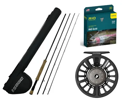 Sage Foundation 790-4 Fly Rod Outfit : 7wt 9'0  • $650