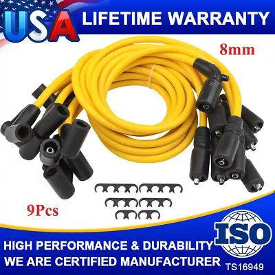 $31.85 • Buy 8mm Spark Plug Wires For GMC Chevy C1500 C2500 C3500 5.7L 5.0L V8 1996 1997-1999