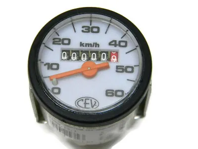 CEV Vintage Speedometer 60 Km/h For Moped New Old Stock (537) • $29