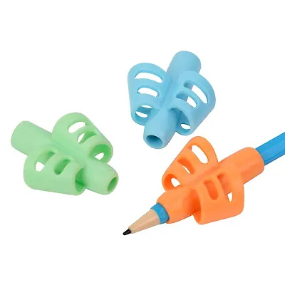 3X Pencil Grips For Kids Handwriting Set Children Writing Holder Correction • $10