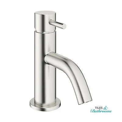 Crosswater MPRO Brushed Stainless Steel Mini Basin Mono Tap PRO114DNV • £149