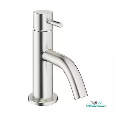 Crosswater MPRO Brushed Stainless Steel Mini Basin Mono Tap PRO114DNV • £149