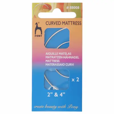Pony Curved Mattress Needles: 2  & 4  • £3.80