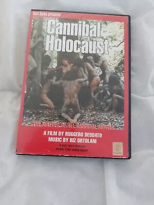 Cannibal Holocaust (1980) Rare Cult Epics Region 3 DVD • £14.99