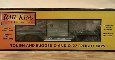 O Scale MTH Rail King 30-76479 New York Central Depressed Center Flat Car NYC • $50